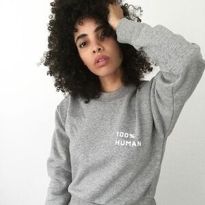 Everlane Gray Crew Neck Sweater Size Small Normcore Minimalist